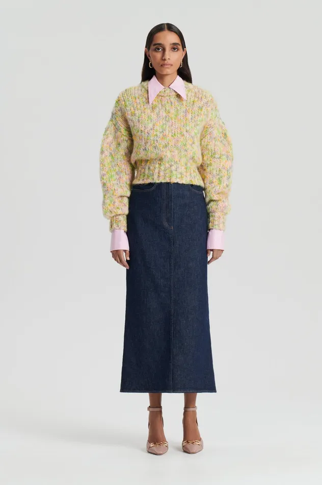 Knitwear TEXTURED COCOON SWEATER MULTI Scanlan Theodore Women
