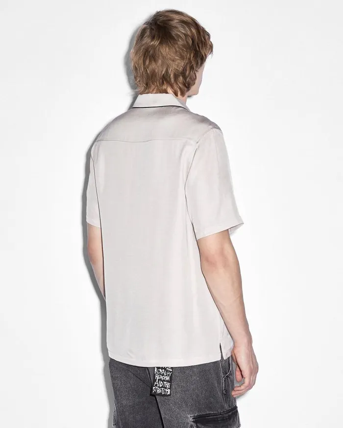 Ksubi 1999 Downtown Ss Shirt Grey Mens Shirts