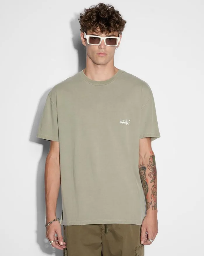 Ksubi All Day Biggie Ss Tee Outback Mens TShirts