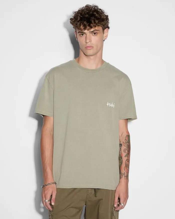 Ksubi All Day Biggie Ss Tee Outback Mens TShirts