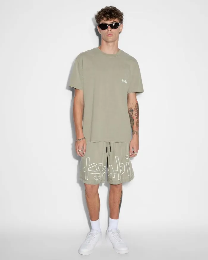 Ksubi All Day Biggie Ss Tee Outback Mens TShirts