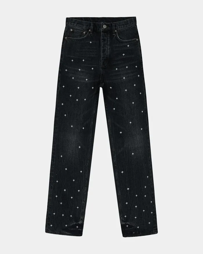 Ksubi Anti K Metalik Black Mens Relaxed