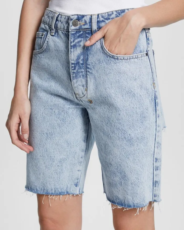 Ksubi Brooklyn Short Haze Womens Denim Shorts