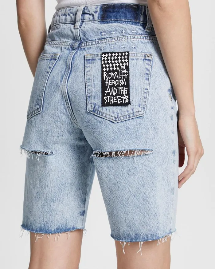 Ksubi Brooklyn Short Haze Womens Denim Shorts