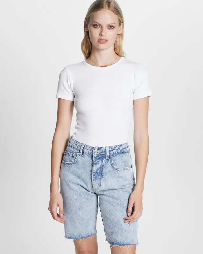 Ksubi Brooklyn Short Haze Womens Denim Shorts