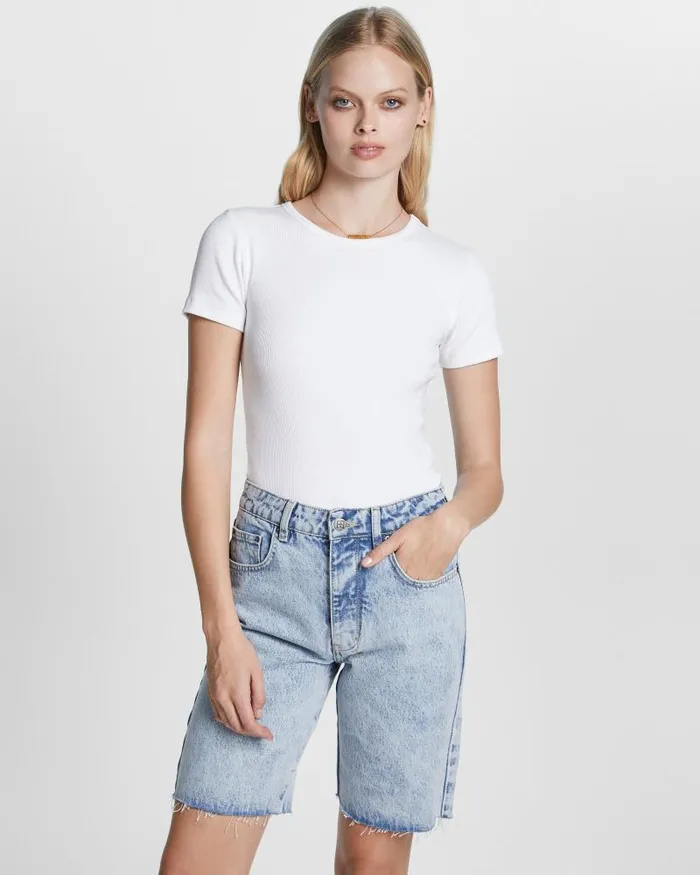 Ksubi Brooklyn Short Haze Womens Denim Shorts