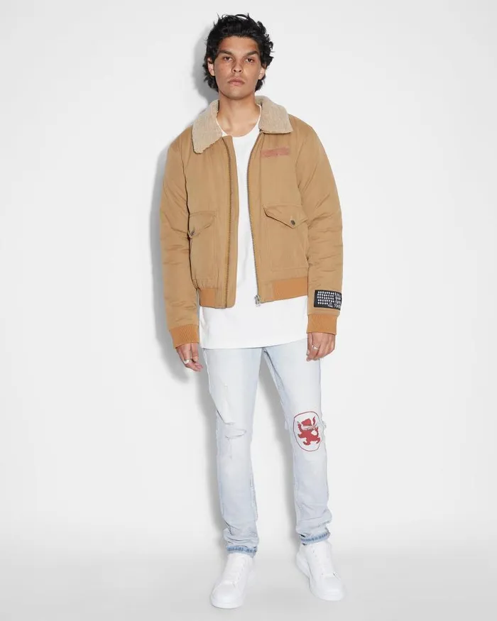 Ksubi Charter Jacket Tan Mens Jackets
