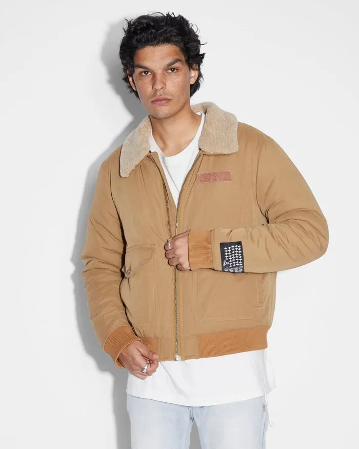 Ksubi Charter Jacket Tan Mens Jackets