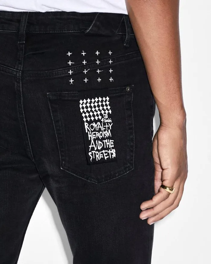 Ksubi Chitch Krow Krushed Mens Skinny