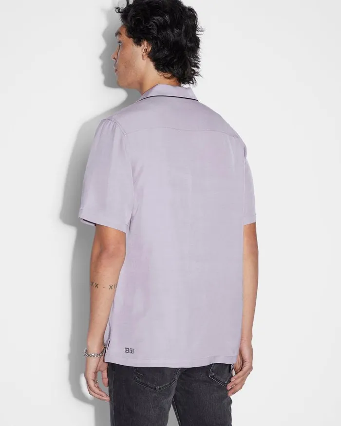 Ksubi Downtown Resort Ss Shirt Silt Mens Shirts