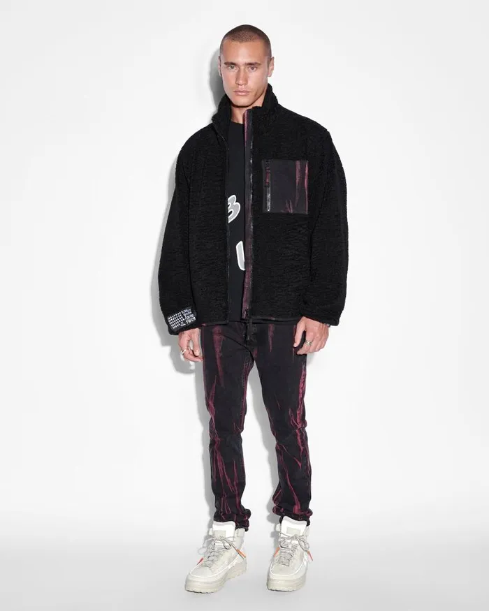 Ksubi Icebreaker Zip Thru Black Mens Jackets