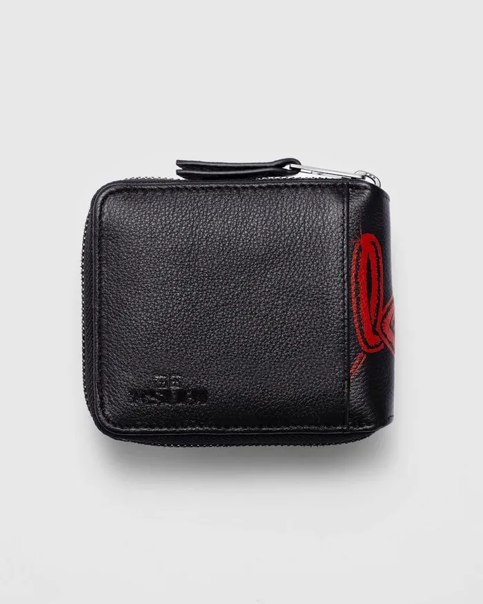 Ksubi Kash Zip Wallet Phantom Mens Wallets