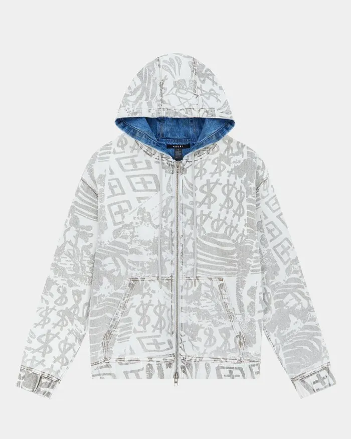 Ksubi Kollage Zip Hoodie Icey Mens Jackets