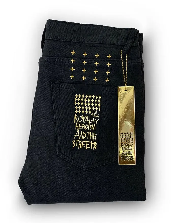 Ksubi Ksubi 23 Van Winkle Jet Black Wax Mens Skinny