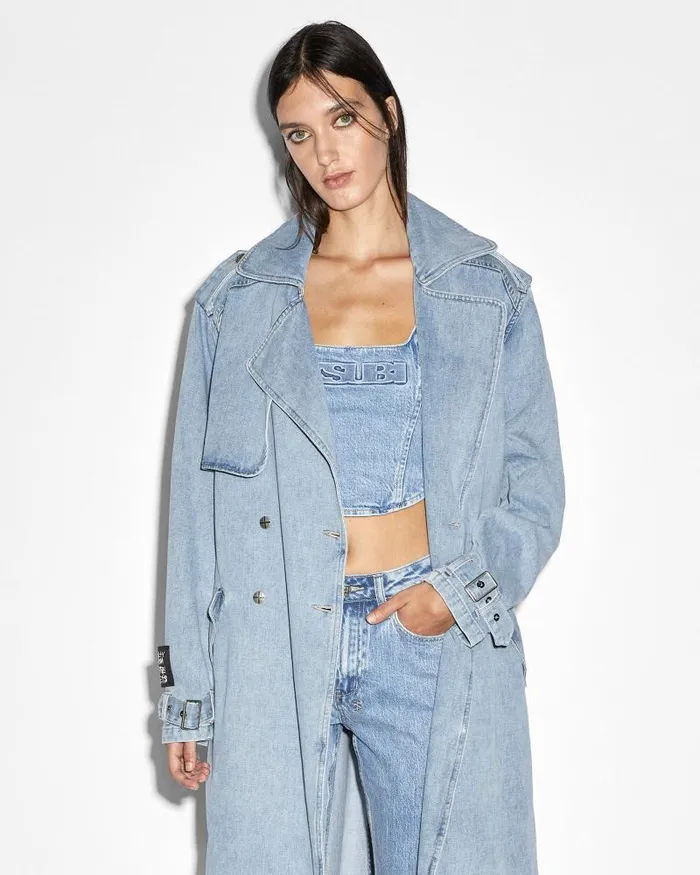 Ksubi Kult Trench Authentik Womens Jackets