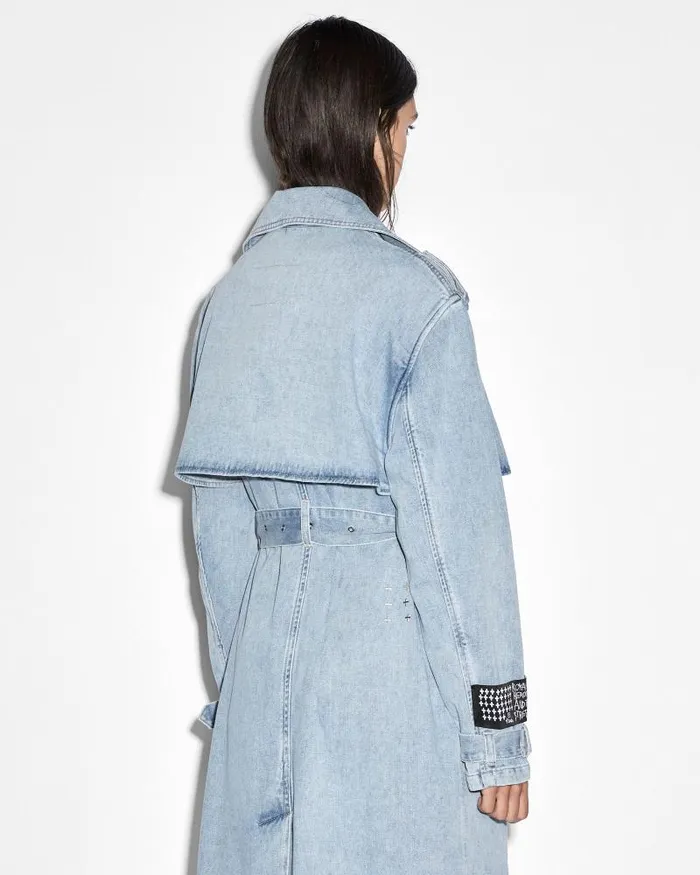 Ksubi Kult Trench Authentik Womens Jackets