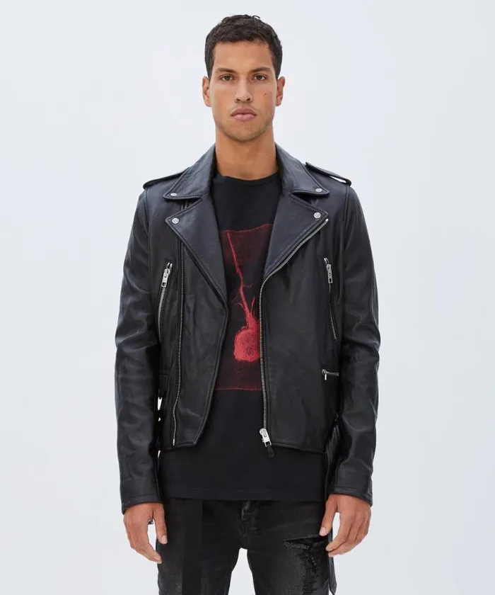 Ksubi Loathing Biker Mens Jackets