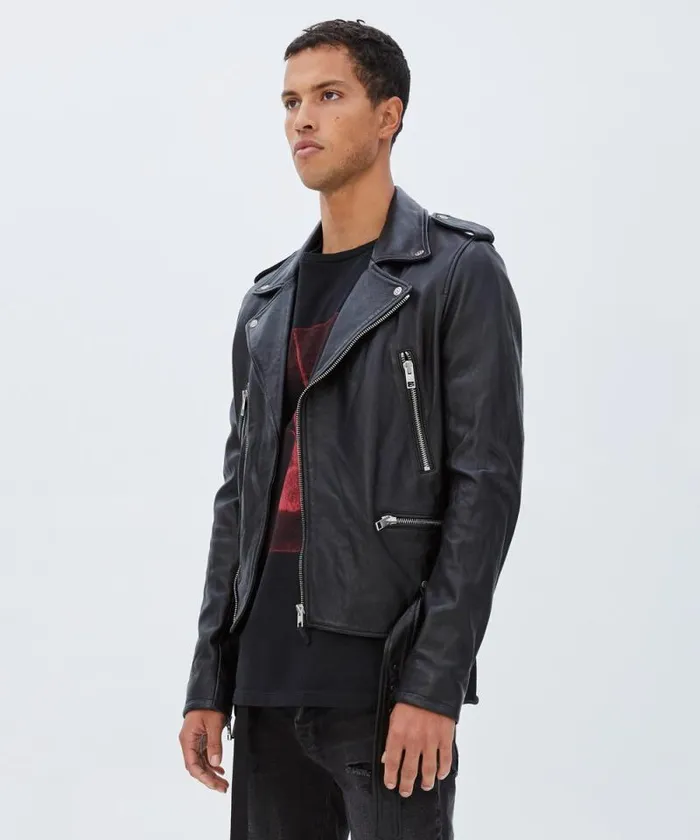 Ksubi Loathing Biker Mens Jackets