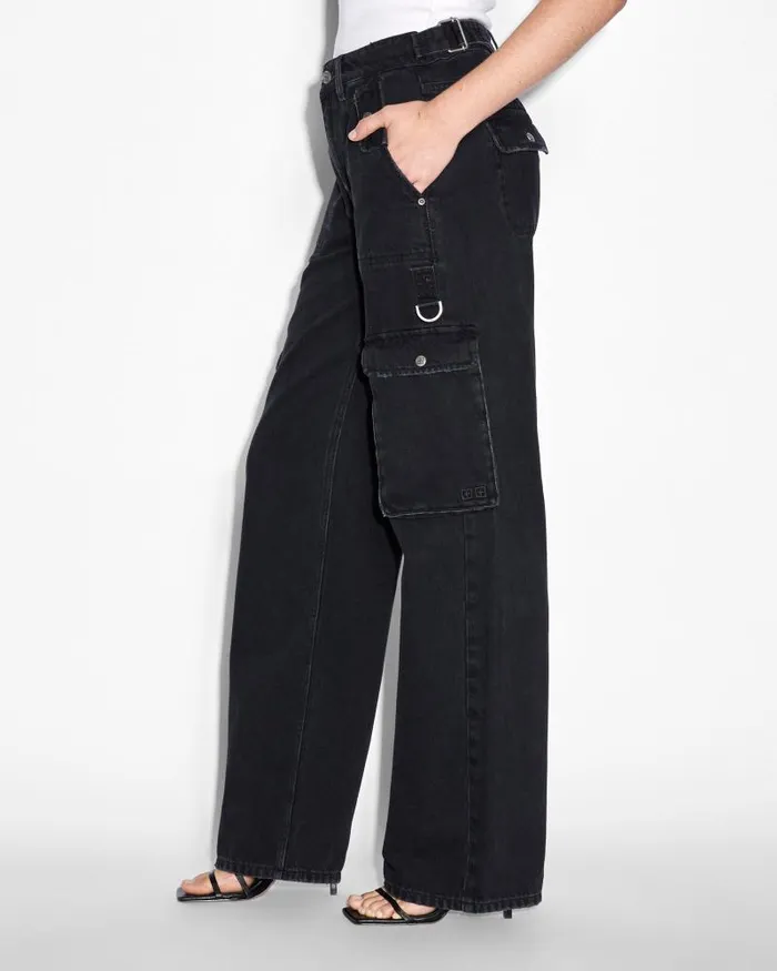 Ksubi Low Rider Stealth Cargo Womens Cargo Pants