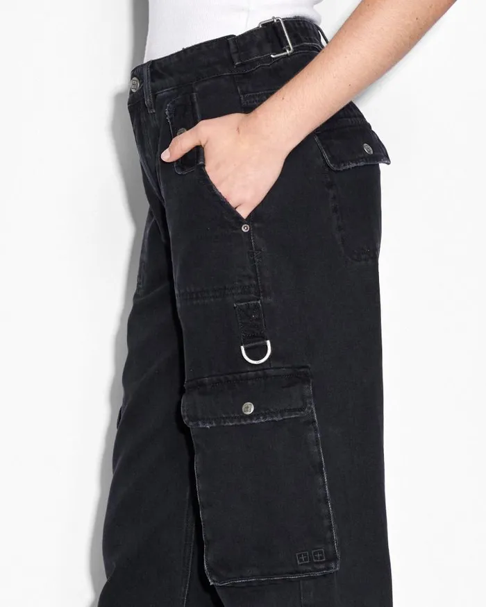 Ksubi Low Rider Stealth Cargo Womens Cargo Pants