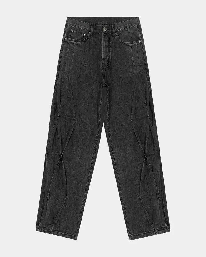 Ksubi MAXX Accordion Black Mens Relaxed