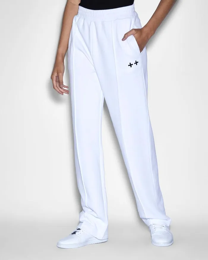 Ksubi Nimbus Straight Trak White Womens Pants