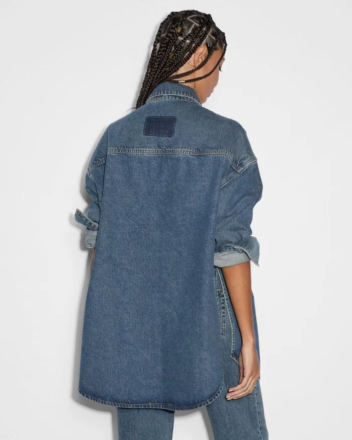 Ksubi Oversized Ls Shirt Subway Womens Tops