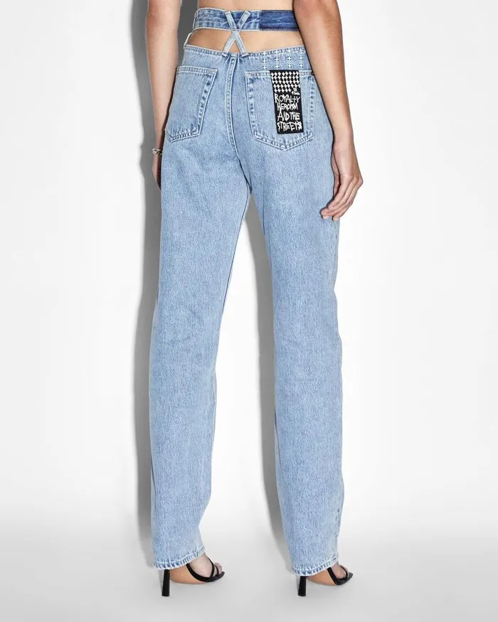 Ksubi Playback Authentik Kut Out Womens Straight