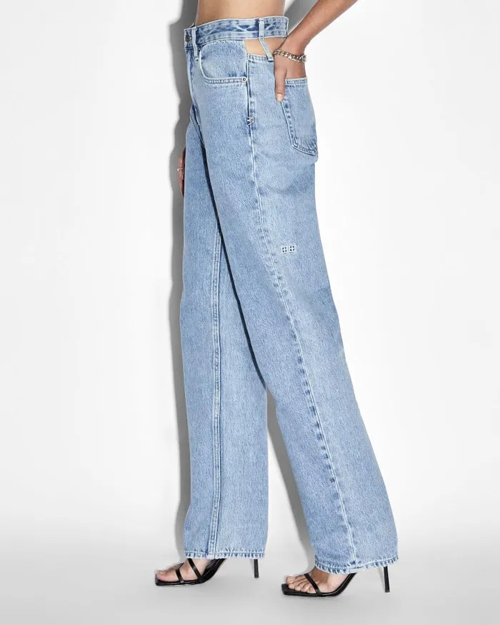 Ksubi Playback Authentik Kut Out Womens Straight