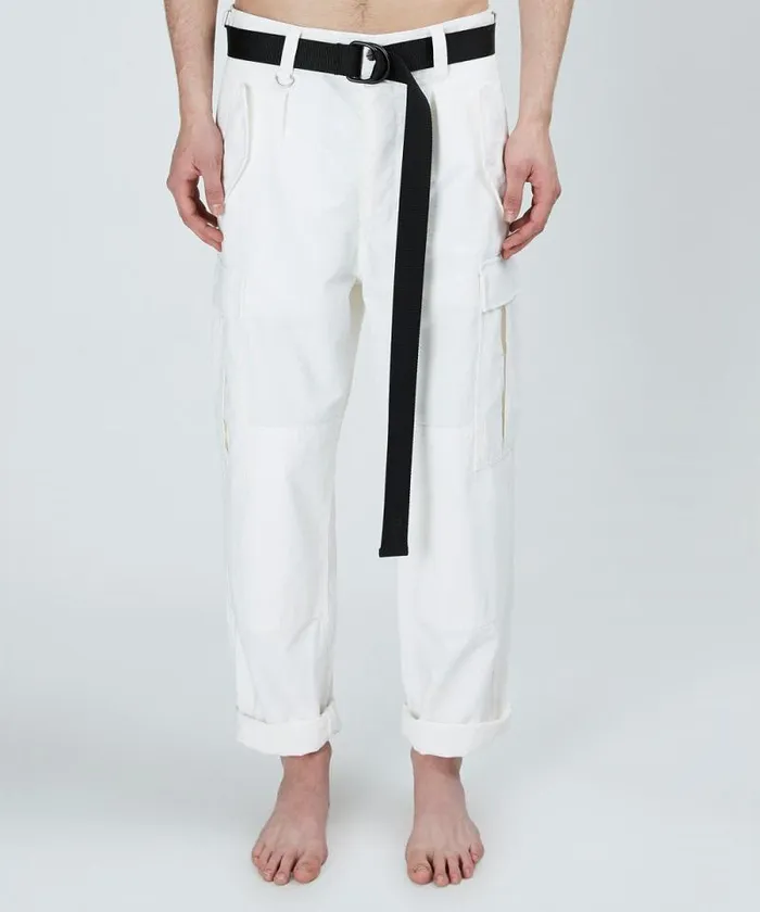 Ksubi Raws Cargo Pant White Mens Pants