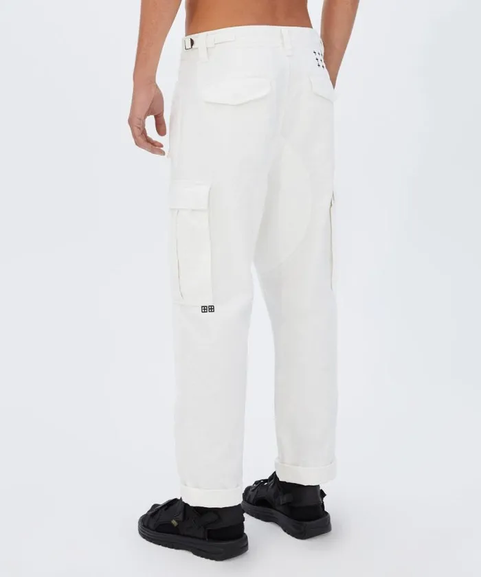 Ksubi Raws Cargo Pant White Mens Pants