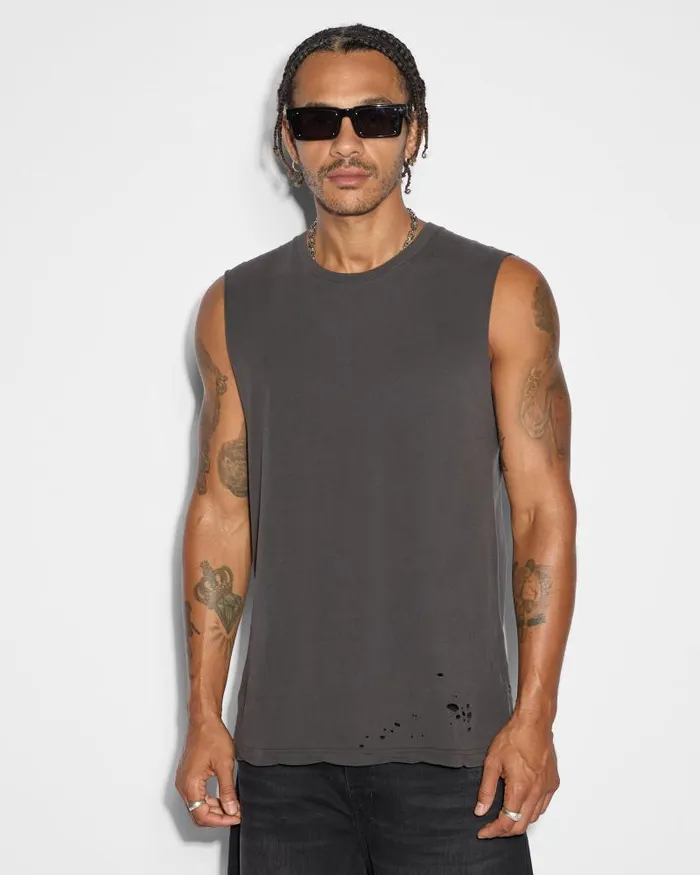 Ksubi Sioux Cut Tee Faded Black Mens TShirts