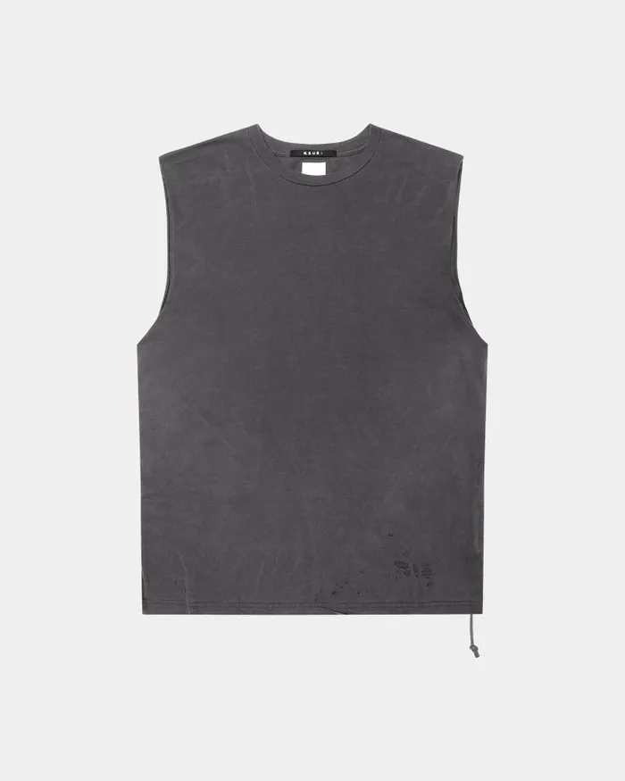 Ksubi Sioux Cut Tee Faded Black Mens TShirts