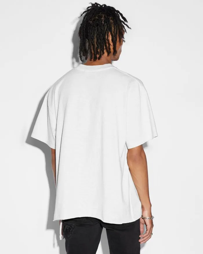Ksubi Sott Ekcess Ss Tee Vintage White Mens TShirts