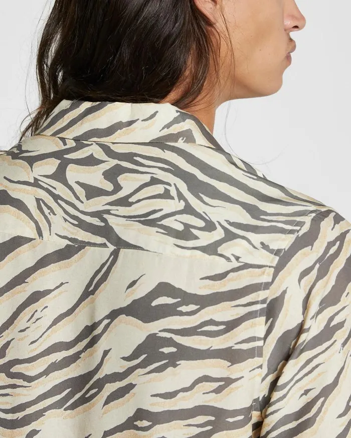Ksubi Tigerrr Resort Ss Shirt Multi Mens Shirts