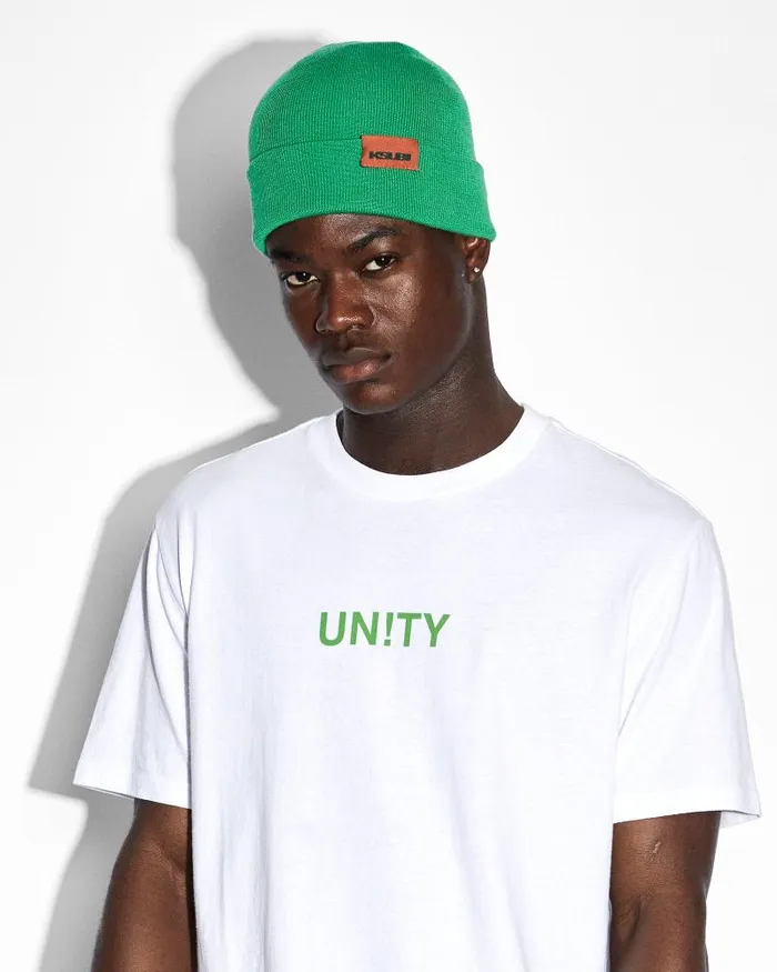 Ksubi Unity Sott Beanie Green WomensMens Headwear