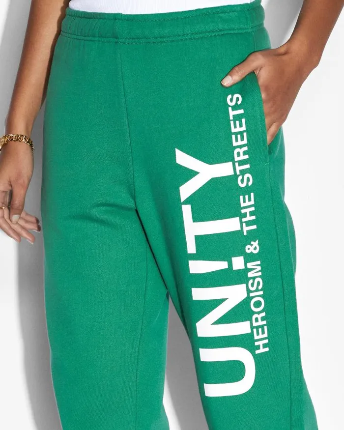 Ksubi Unity Zip Trax Green Womens Sweats