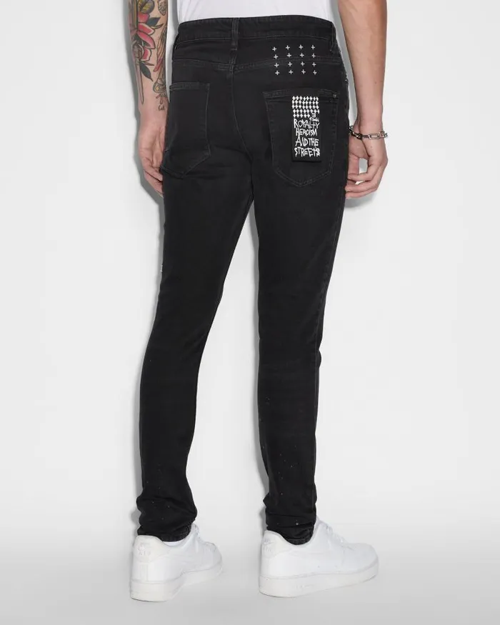 Ksubi Van Winkle Artist Black Mens Skinny