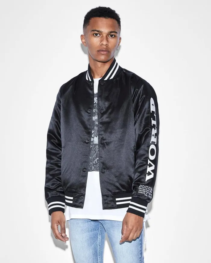 Ksubi World Tour Jacket Black Mens Jackets