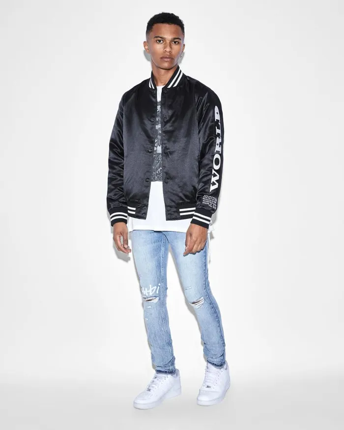 Ksubi World Tour Jacket Black Mens Jackets