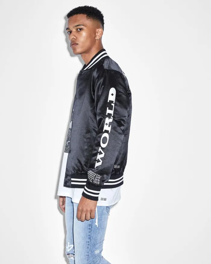 Ksubi World Tour Jacket Black Mens Jackets