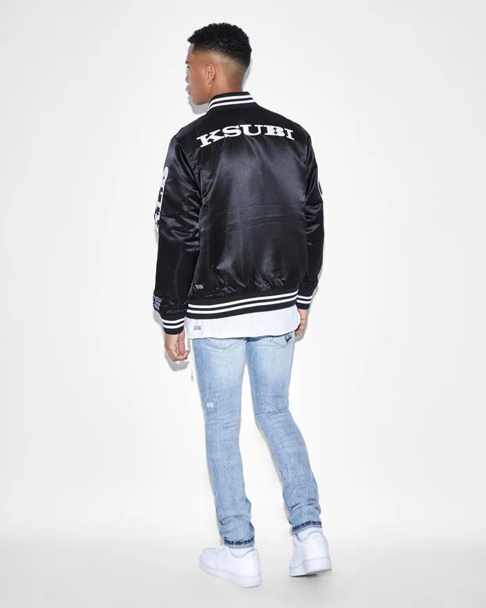 Ksubi World Tour Jacket Black Mens Jackets