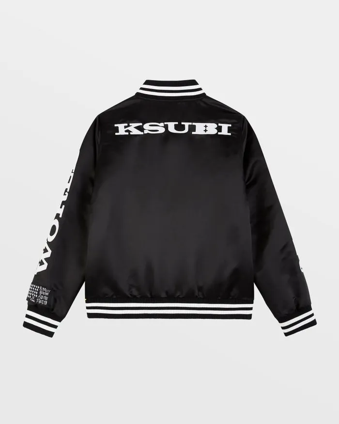 Ksubi World Tour Jacket Black Mens Jackets