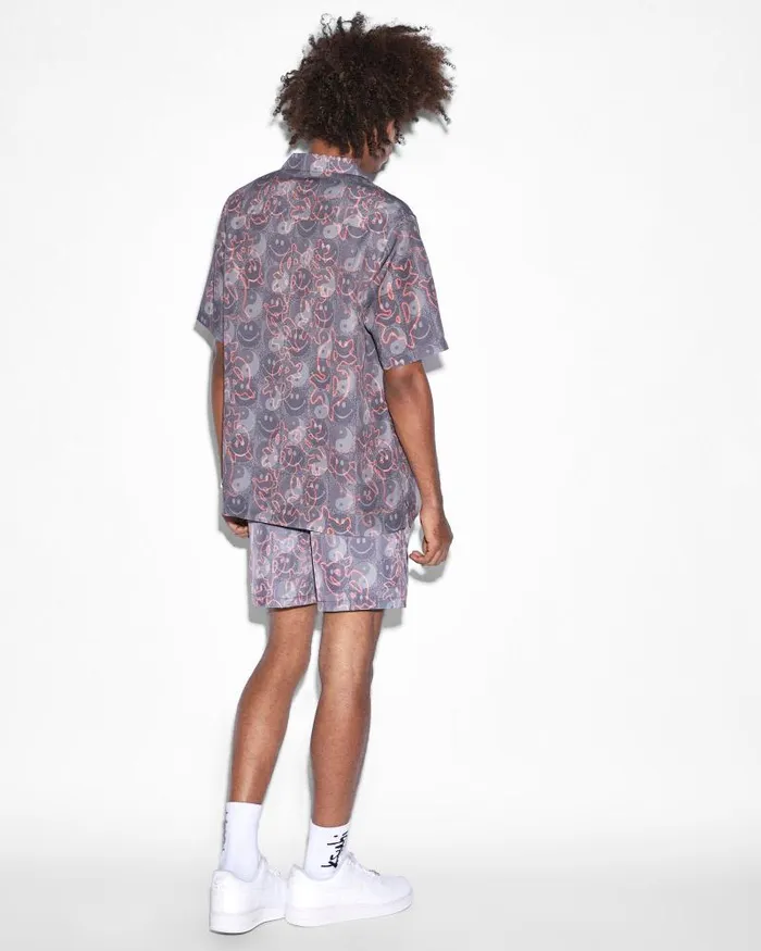 Ksubi Yin Dollar Resort Ss Shirt Multi Mens Shirts