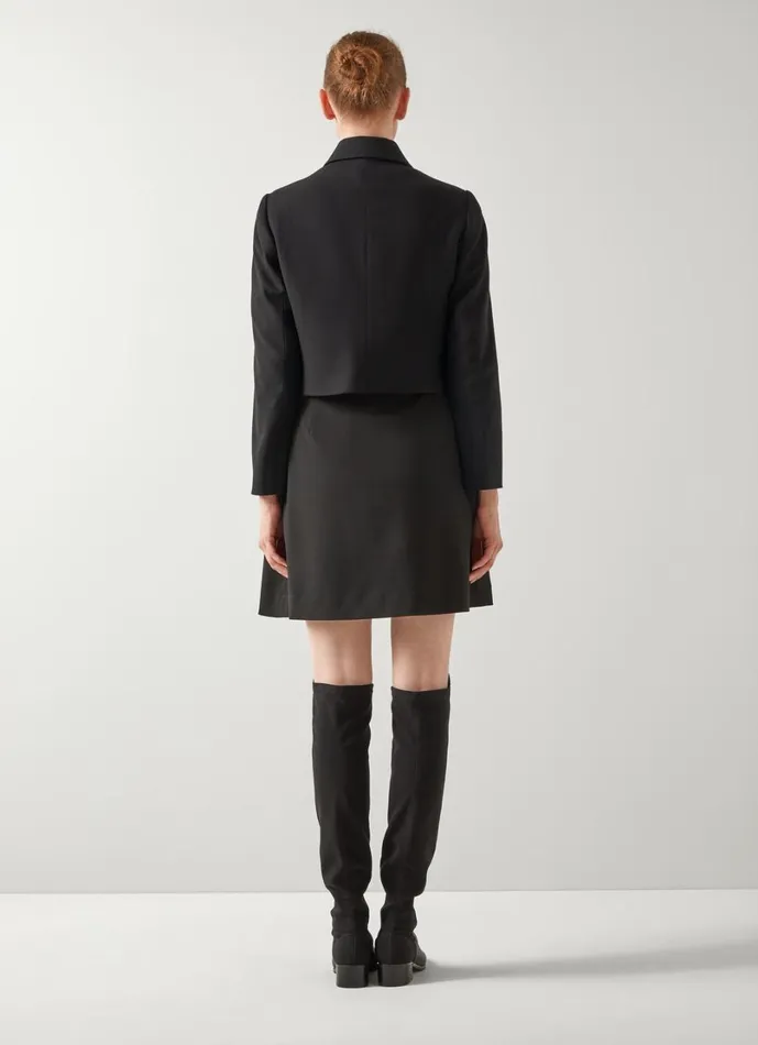 LKBennett Coats and Jackets Women Halina Black Jacket