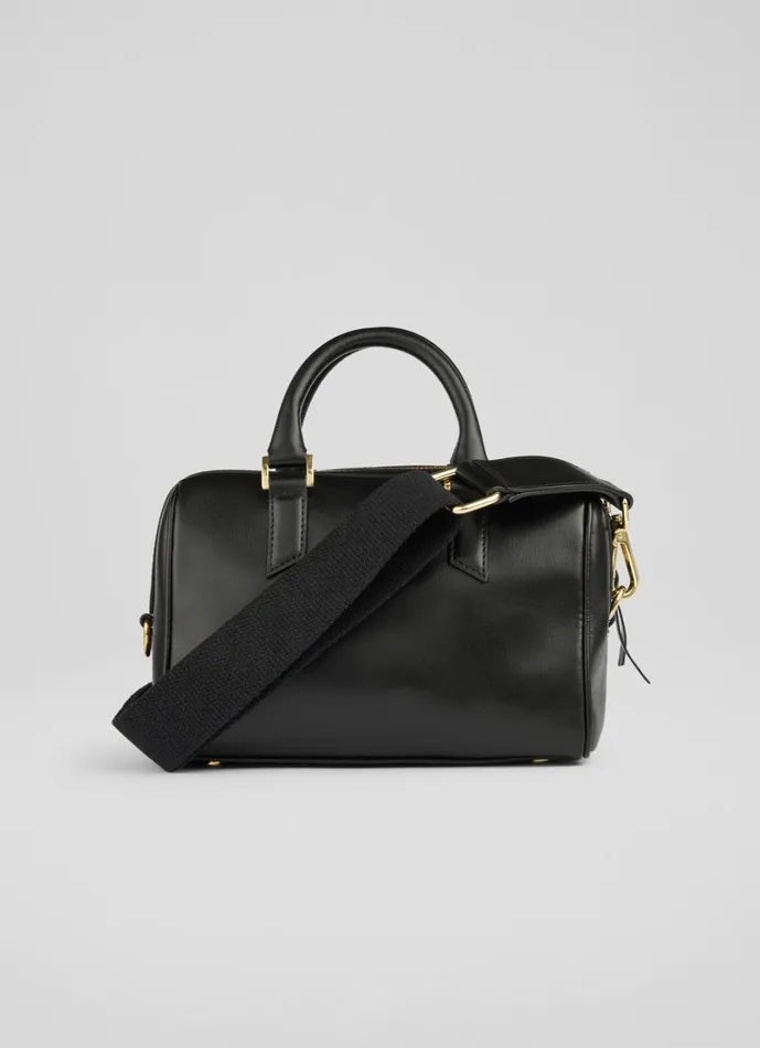 LKBennett CrossBody Bags Women Fleurette Black Crossbody Bowling Bag