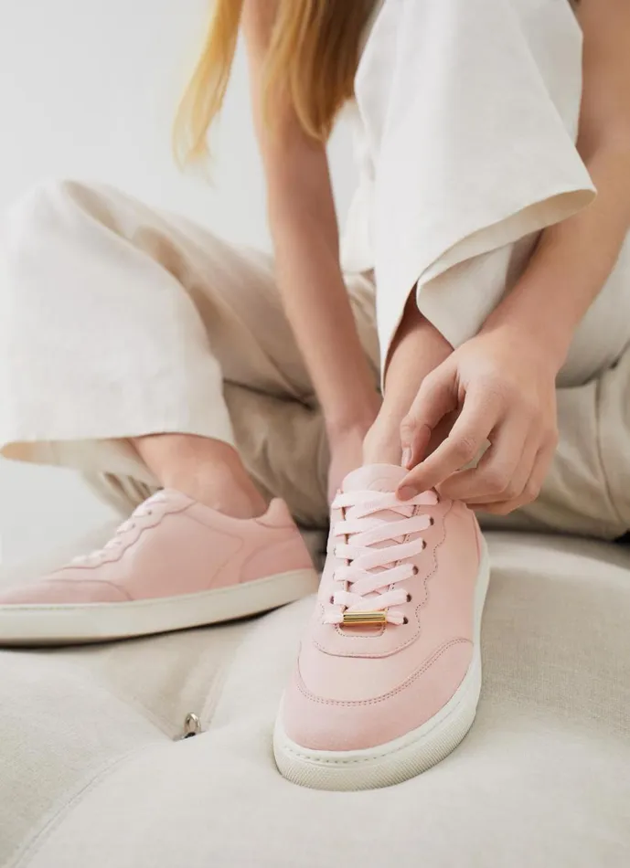 LKBennett Flats Women LKB Runner Dusty Pink Trainers LKBennett Flats Women LKB Runner Dusty Pink Trainers