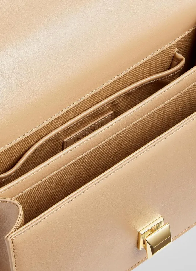 LKBennett Shoulder Bags Women Ottie Camel Vegan Leather Shoulder Bag LKBennett Shoulder Bags Women Ottie Camel Vegan Leather Shoulder Bag
