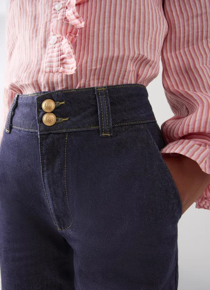 LKBennett Trousers Women Greta Petite Indigo Jean LKBennett Trousers Women Greta Petite Indigo Jean