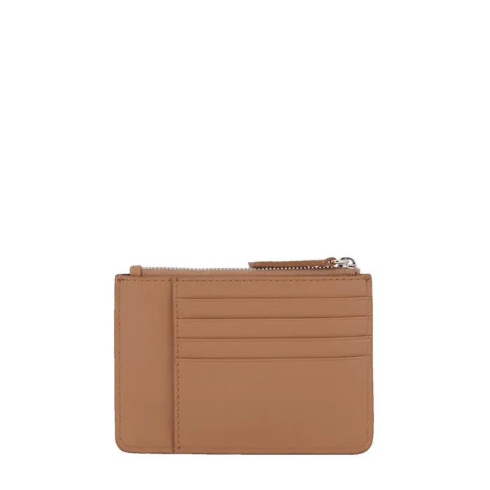 L Zip Card Holder Granite Women Lancel Card Holder